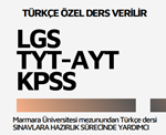 LGS-TYT-AYT Türkçe-Edebiyat dersi